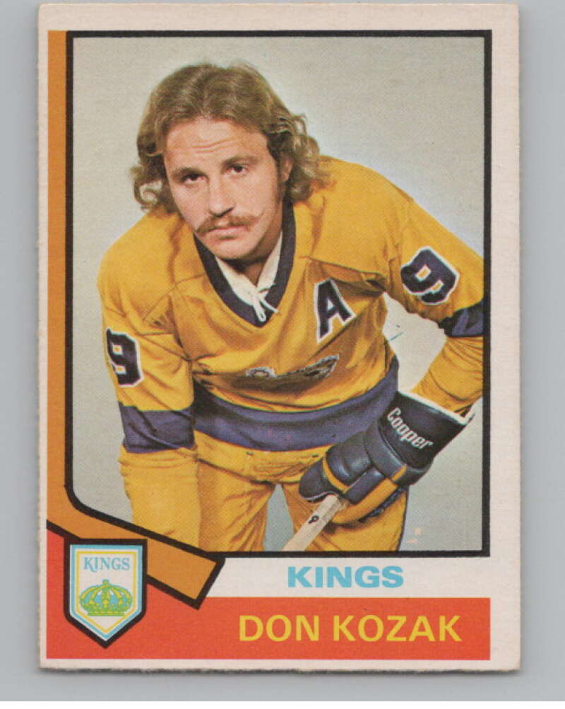 1974-75 O-Pee-Chee #111 Don Kozak  RC Rookie Los Angeles Kings  V103555 Image 1