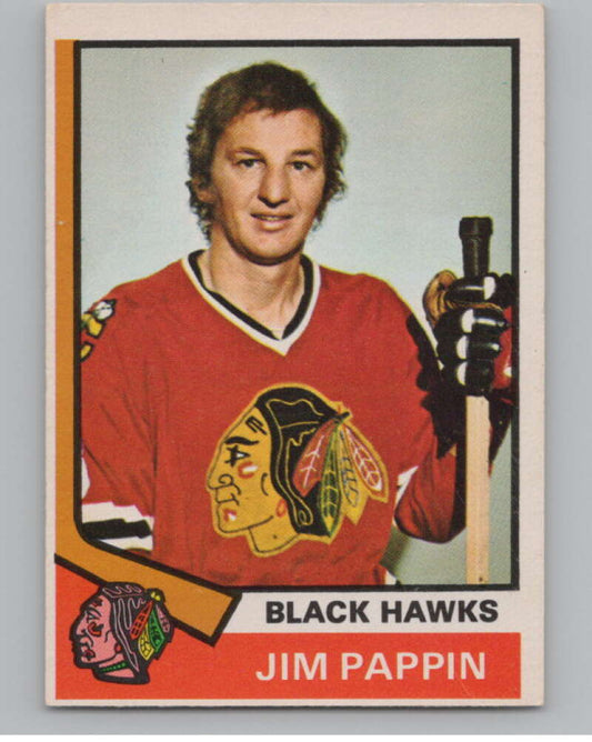 1974-75 O-Pee-Chee #113 Jim Pappin   V103558 Image 1