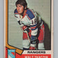 1974-75 O-Pee-Chee #119 Walt Tkaczuk  New York Rangers  V103567 Image 1