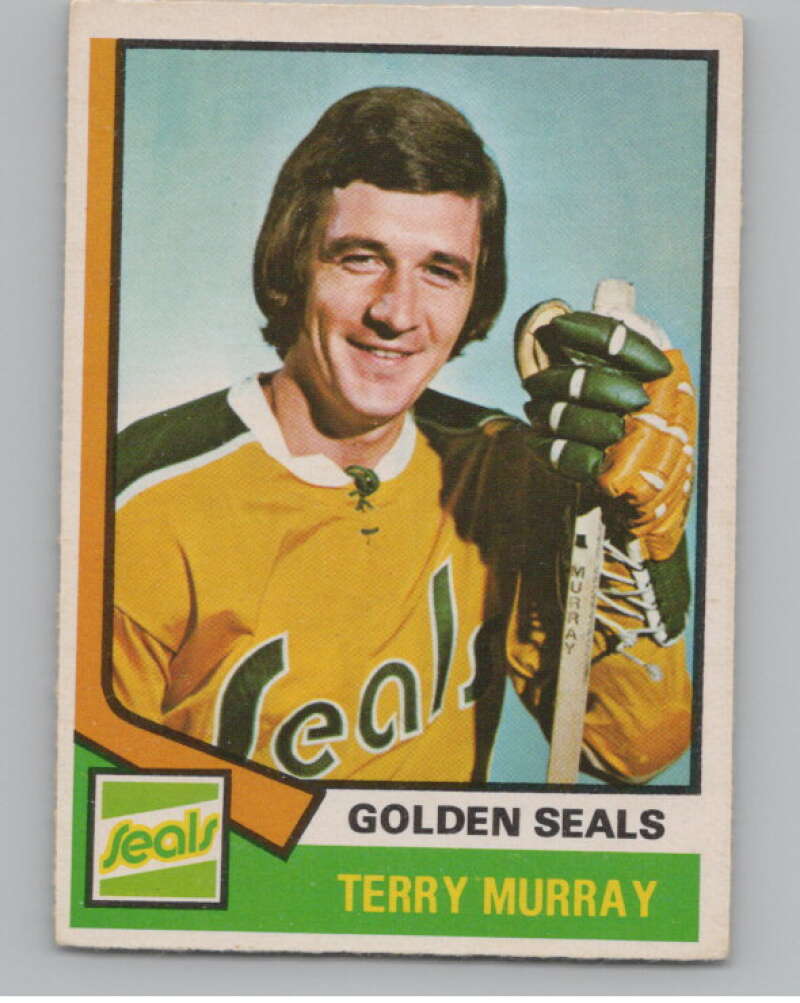 1974-75 O-Pee-Chee #126 Terry Murray  California Golden Seals  V103574 Image 1
