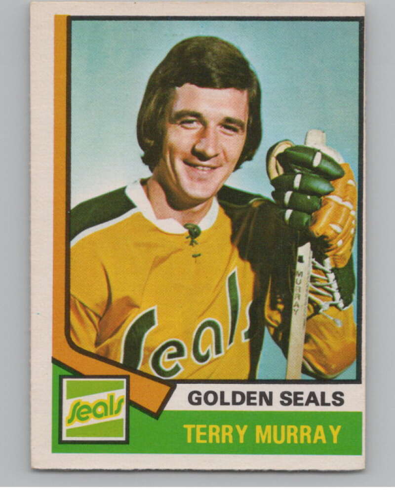 1974-75 O-Pee-Chee #126 Terry Murray  California Golden Seals  V103575 Image 1