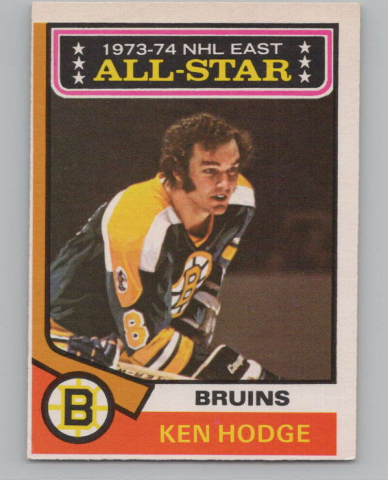 1974-75 O-Pee-Chee #128 Ken Hodge AS  Boston Bruins  V103579 Image 1