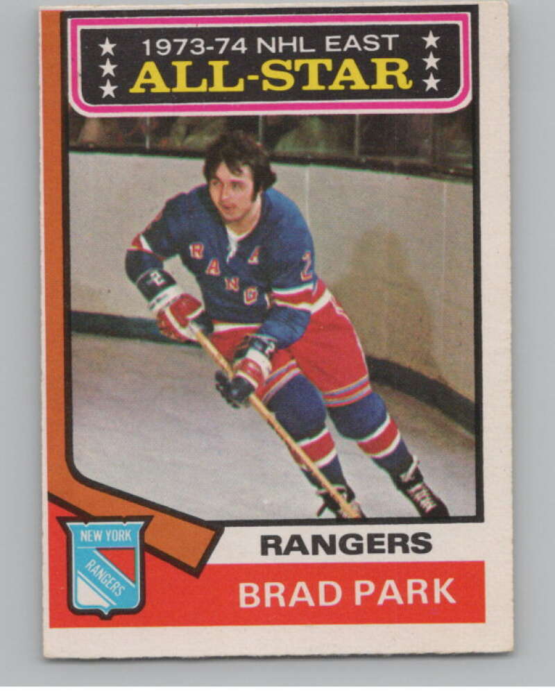 1974-75 O-Pee-Chee #131 Brad Park AS  New York Rangers  V103581 Image 1