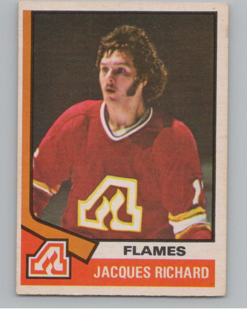 1974-75 O-Pee-Chee #139 Jacques Richard  Atlanta Flames  V103589 Image 1
