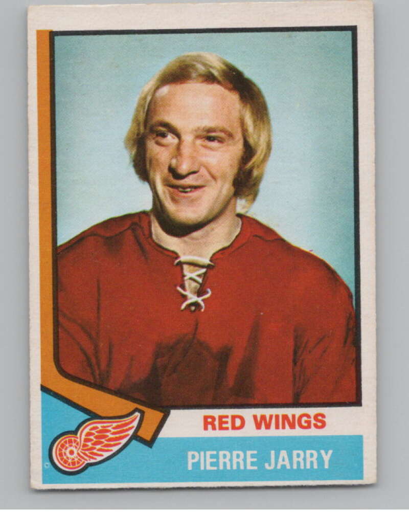 1974-75 O-Pee-Chee #171 Pierre Jarry  Detroit Red Wings  V103626 Image 1