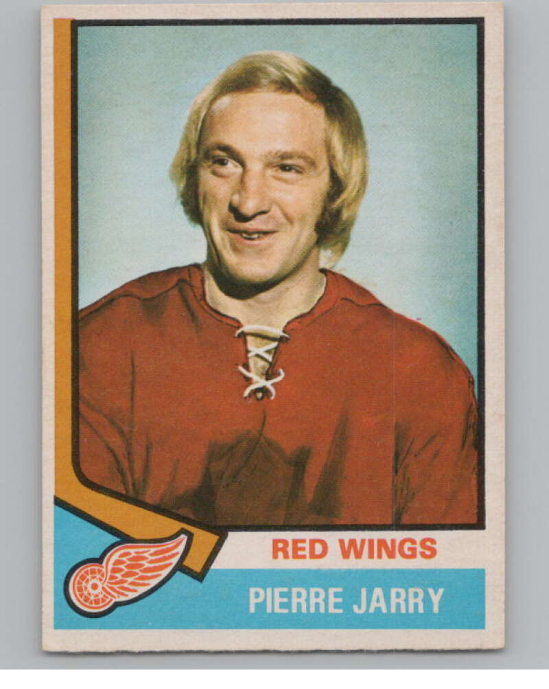 1974-75 O-Pee-Chee #171 Pierre Jarry  Detroit Red Wings  V103627 Image 1