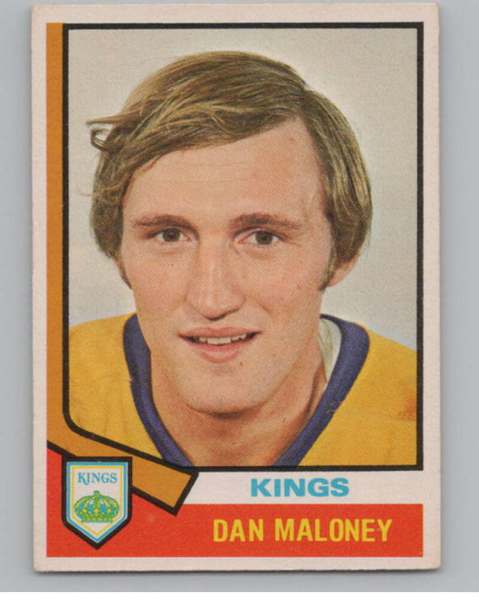 1974-75 O-Pee-Chee #172 Dan Maloney  Los Angeles Kings  V103629 Image 1