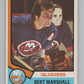 1974-75 O-Pee-Chee #177 Bert Marshall  New York Islanders  V103639 Image 1