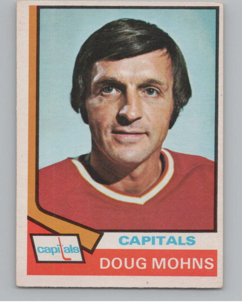 1974-75 O-Pee-Chee #181 Doug Mohns  Washington Capitals  V103641 Image 1