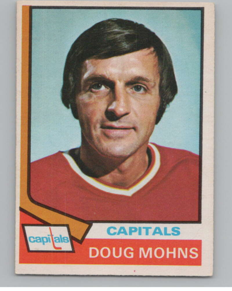 1974-75 O-Pee-Chee #181 Doug Mohns  Washington Capitals  V103642 Image 1