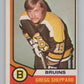 1974-75 O-Pee-Chee #184 Gregg Sheppard  Boston Bruins  V103651 Image 1