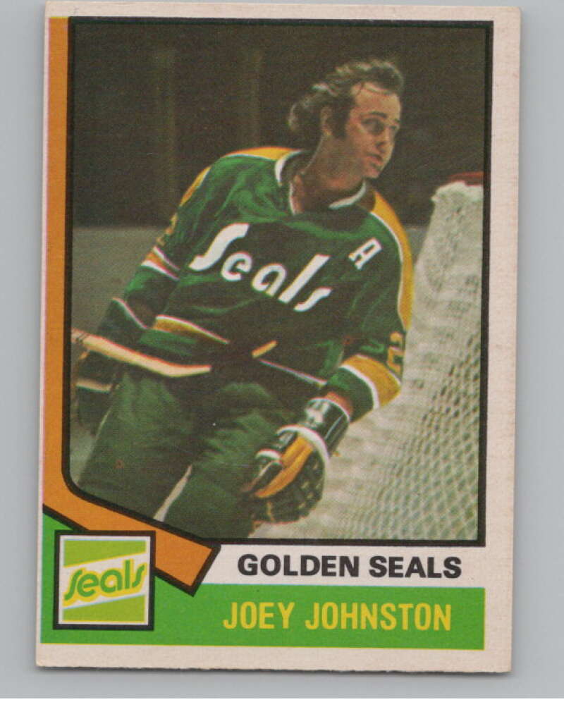 1974-75 O-Pee-Chee #185 Joey Johnston   V103653 Image 1