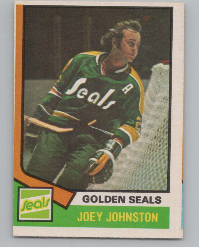 1974-75 O-Pee-Chee #185 Joey Johnston   V103655 Image 1