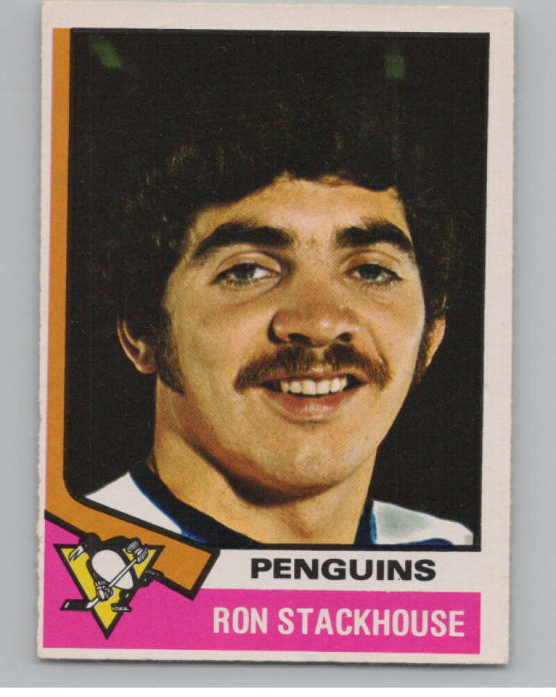 1974-75 O-Pee-Chee #188 Ron Stackhouse   V103661 Image 1