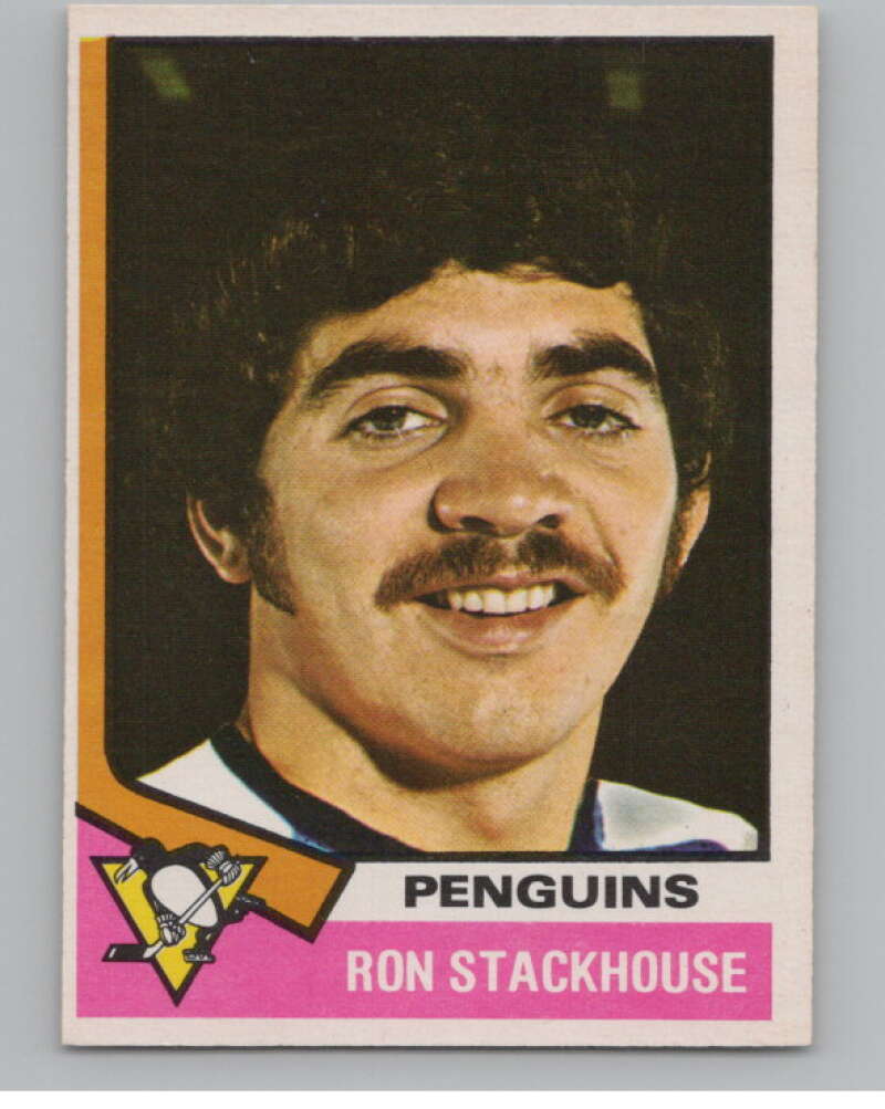 1974-75 O-Pee-Chee #188 Ron Stackhouse   V103664 Image 1