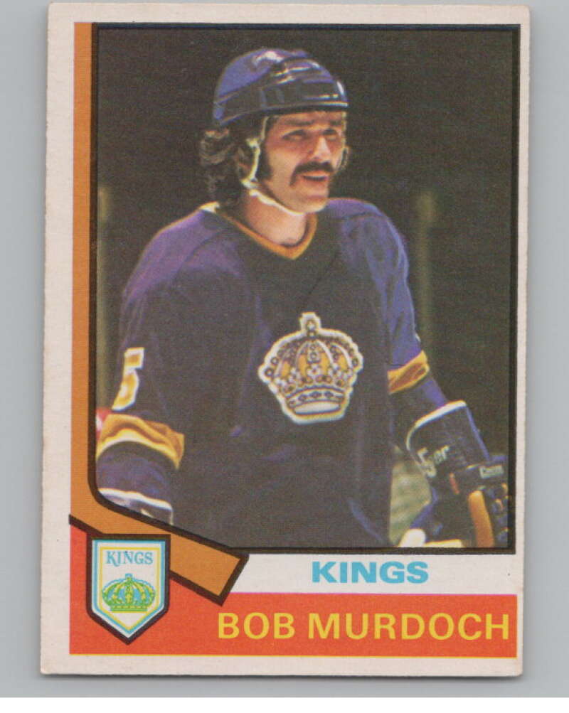 1974-75 O-Pee-Chee #194 Bob Murdoch  RC Rookie Los Angeles Kings  V103677 Image 1