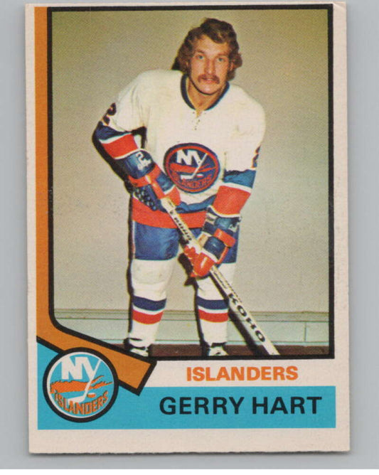 1974-75 O-Pee-Chee #199 Gerry Hart  New York Islanders  V103682 Image 1