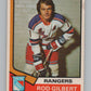 1974-75 O-Pee-Chee #201 Rod Gilbert  New York Rangers  V103685 Image 1