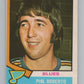 1974-75 O-Pee-Chee #208 Phil Roberto  St. Louis Blues  V103690 Image 1