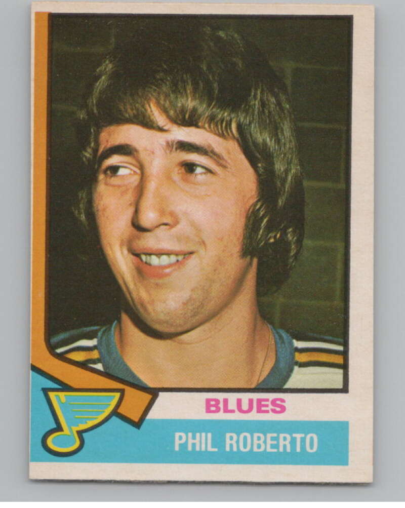 1974-75 O-Pee-Chee #208 Phil Roberto  St. Louis Blues  V103690 Image 1