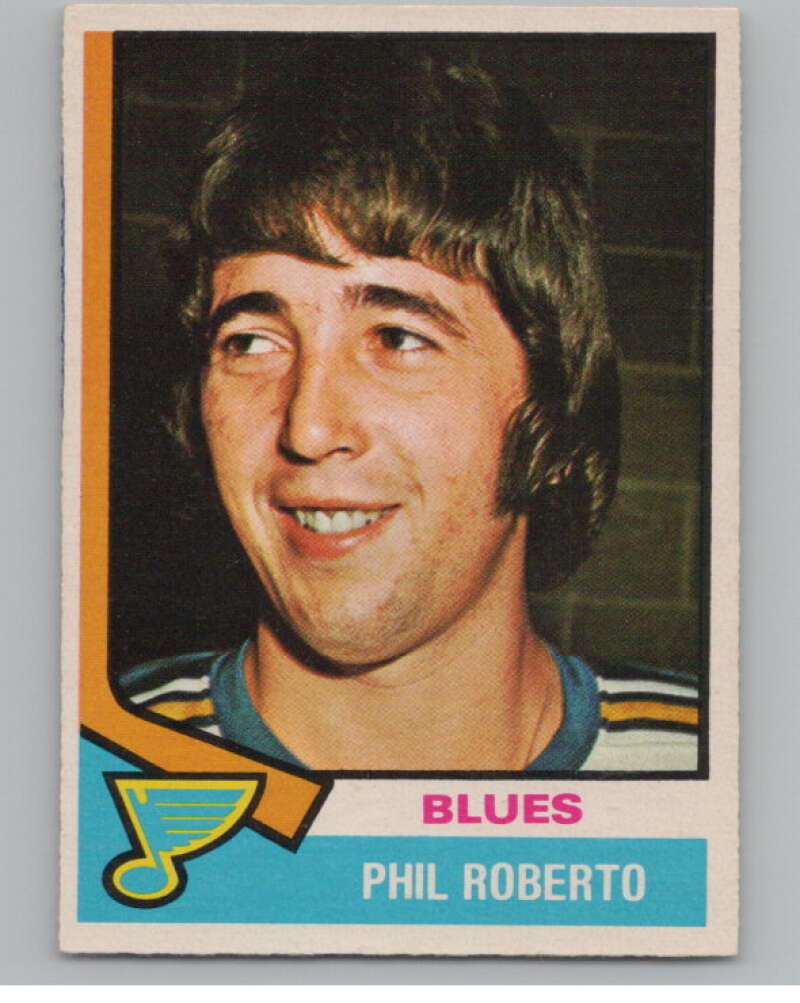 1974-75 O-Pee-Chee #208 Phil Roberto  St. Louis Blues  V103691 Image 1
