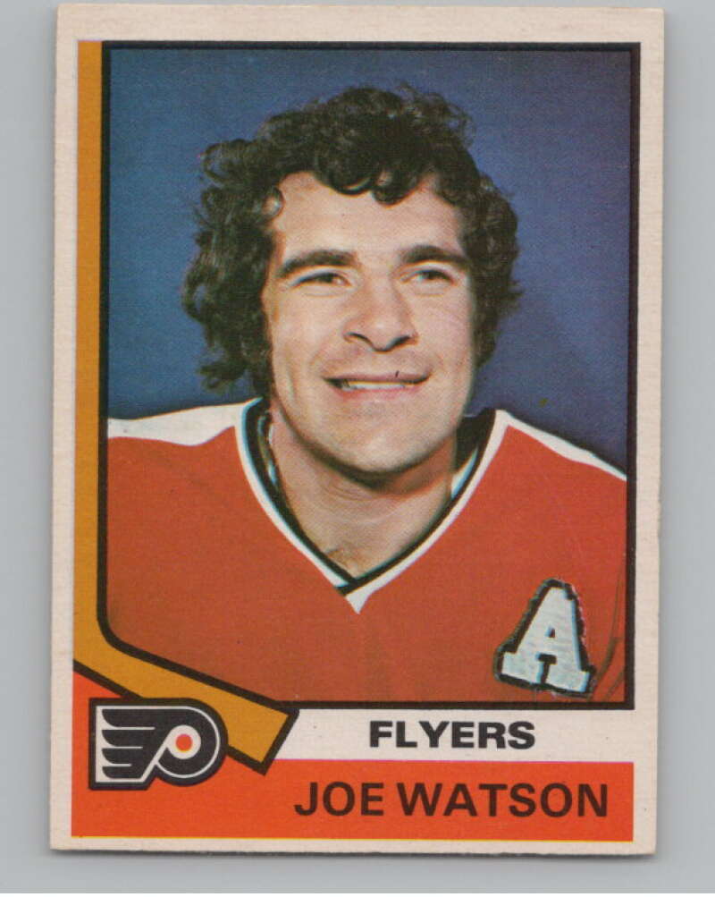 1974-75 O-Pee-Chee #217 Joe Watson  Philadelphia Flyers  V103698 Image 1