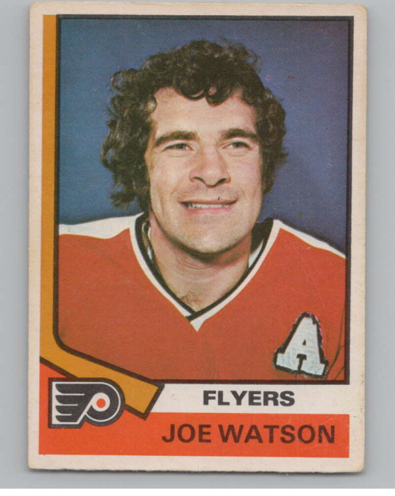 1974-75 O-Pee-Chee #217 Joe Watson  Philadelphia Flyers  V103699 Image 1