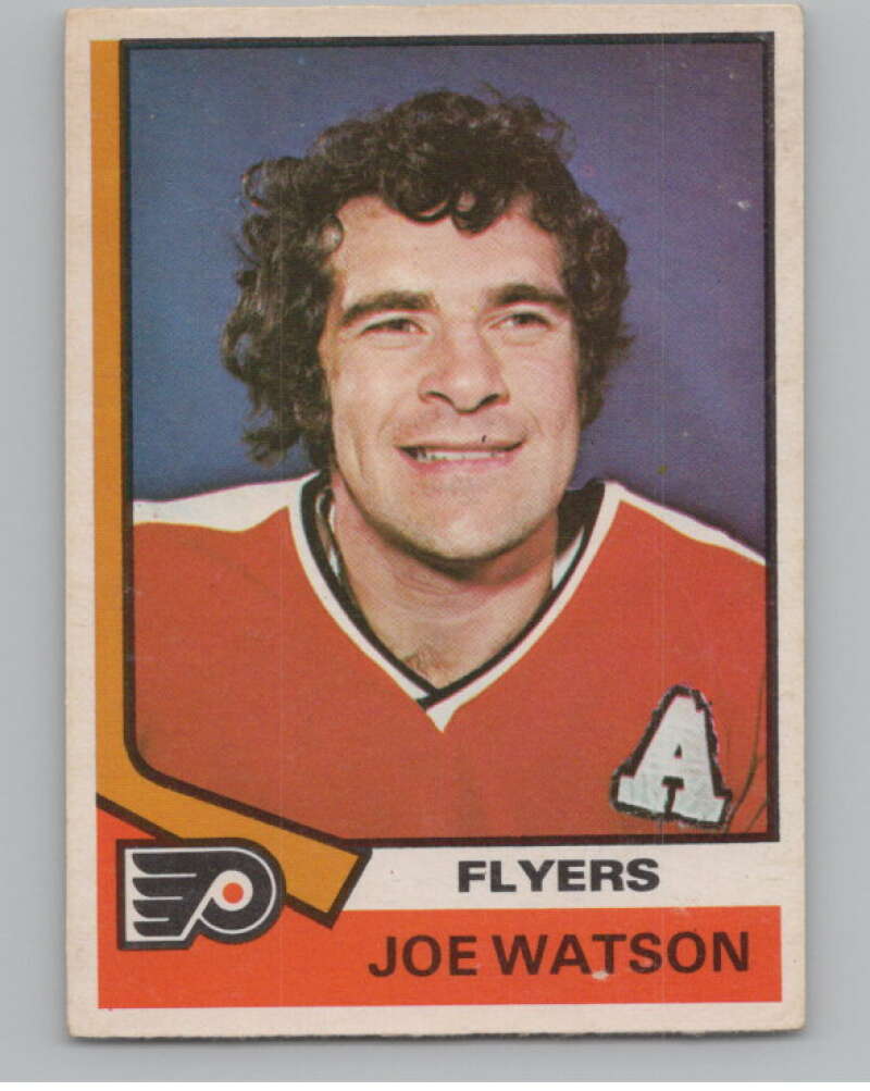 1974-75 O-Pee-Chee #217 Joe Watson  Philadelphia Flyers  V103700 Image 1