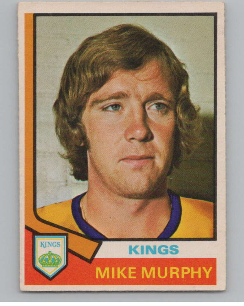 1974-75 O-Pee-Chee #224 Mike Murphy  Los Angeles Kings  V103705 Image 1