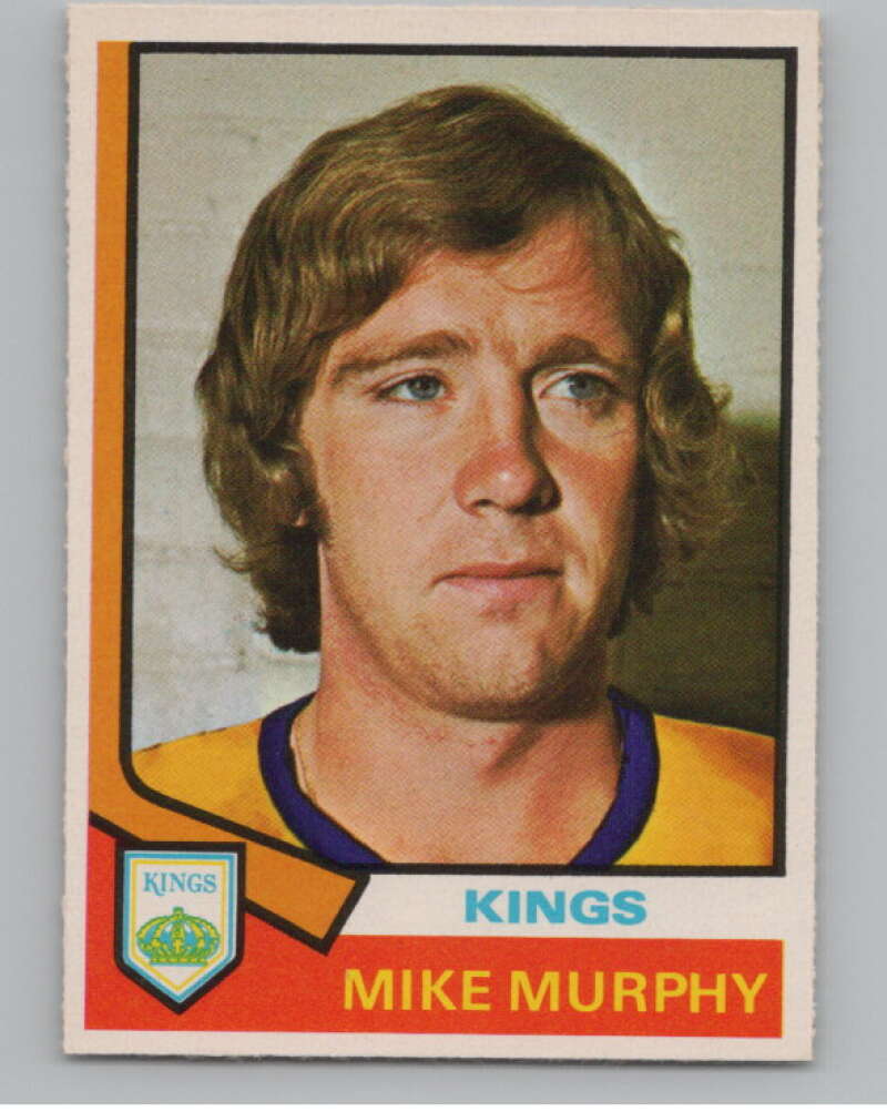 1974-75 O-Pee-Chee #224 Mike Murphy  Los Angeles Kings  V103706 Image 1