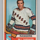 1974-75 O-Pee-Chee #231 Bill Fairbairn  New York Rangers  V103716 Image 1