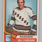 1974-75 O-Pee-Chee #231 Bill Fairbairn  New York Rangers  V103718 Image 1