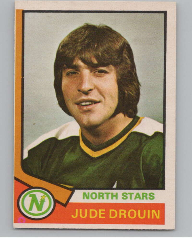 1974-75 O-Pee-Chee #255 Jude Drouin  Minnesota North Stars  V103741 Image 1