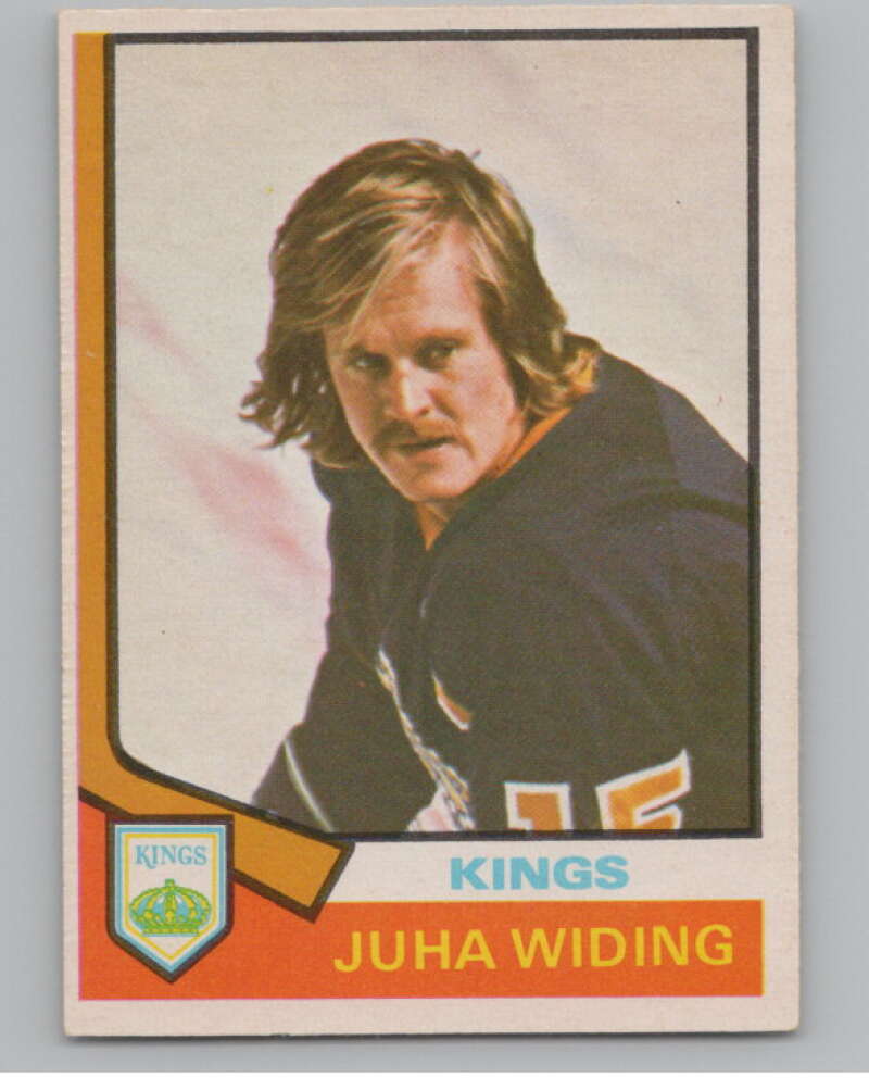 1974-75 O-Pee-Chee #258 Juha Widing  Los Angeles Kings  V103744 Image 1