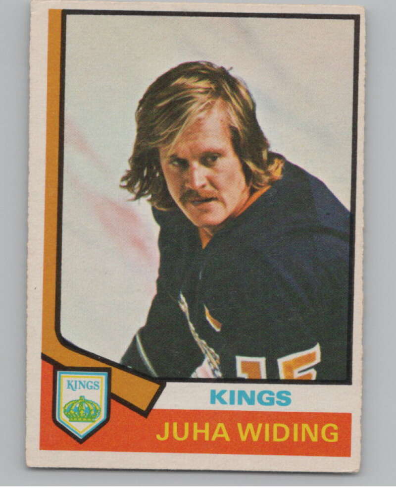 1974-75 O-Pee-Chee #258 Juha Widing  Los Angeles Kings  V103745 Image 1