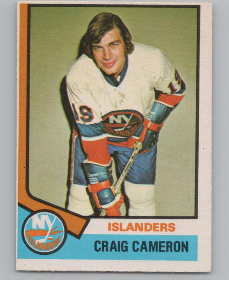 1974-75 O-Pee-Chee #263 Craig Cameron  New York Islanders  V103750 Image 1