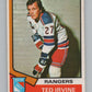 1974-75 O-Pee-Chee #264 Ted Irvine  New York Rangers  V103753 Image 1