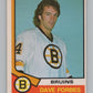 1974-75 O-Pee-Chee #266 Dave Forbes  RC Rookie Boston Bruins  V103756 Image 1