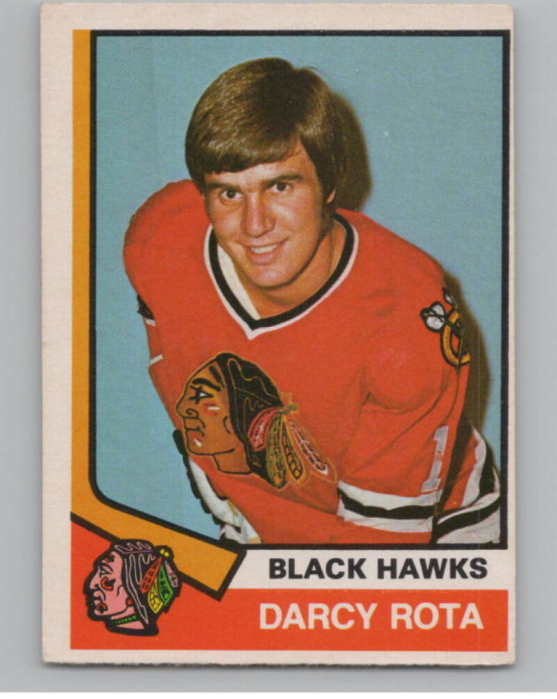 1974-75 O-Pee-Chee #269 Darcy Rota  RC Rookie Chicago Blackhawks  V103758 Image 1