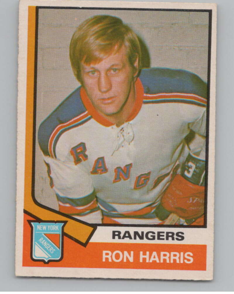 1974-75 O-Pee-Chee #276 Ron Harris  New York Rangers  V103765 Image 1
