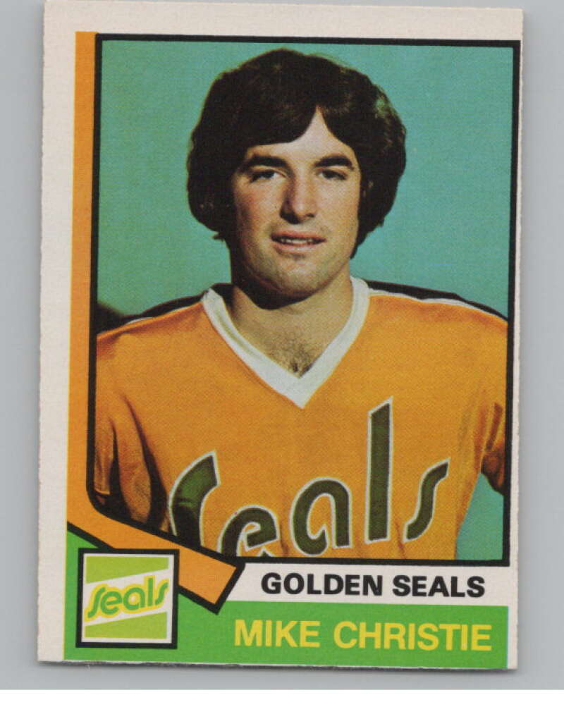 1974-75 O-Pee-Chee #278 Mike Christie  RC Rookie Golden Seals  V103768 Image 1