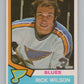 1974-75 O-Pee-Chee #284 Rick Wilson  RC Rookie St. Louis Blues  V103773 Image 1