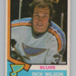 1974-75 O-Pee-Chee #284 Rick Wilson  RC Rookie St. Louis Blues  V103774 Image 1