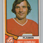 1974-75 O-Pee-Chee #296 Rey Comeau  Atlanta Flames  V103781 Image 1