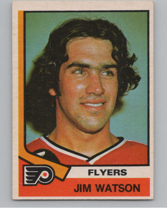 1974-75 O-Pee-Chee #303 Jim Watson  RC Rookie Philadelphia Flyers  V103788 Image 1