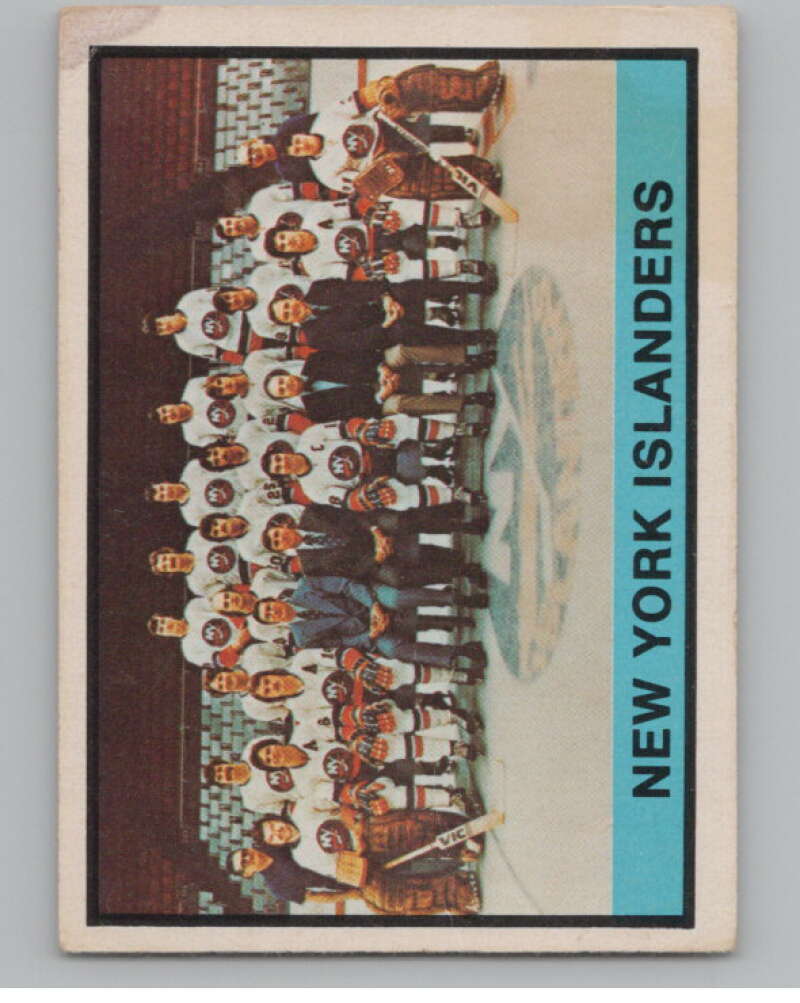 1974-75 O-Pee-Chee #307 New York Islanders TC  New York Islanders  V103794 Image 1