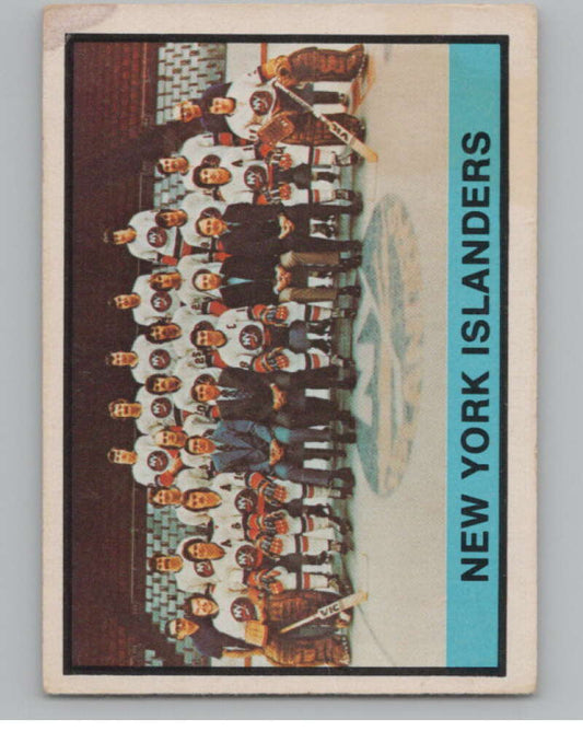 1974-75 O-Pee-Chee #307 New York Islanders TC  New York Islanders  V103794 Image 1