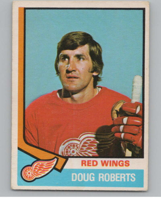 1974-75 O-Pee-Chee #312 Doug Roberts  Detroit Red Wings  V103798 Image 1