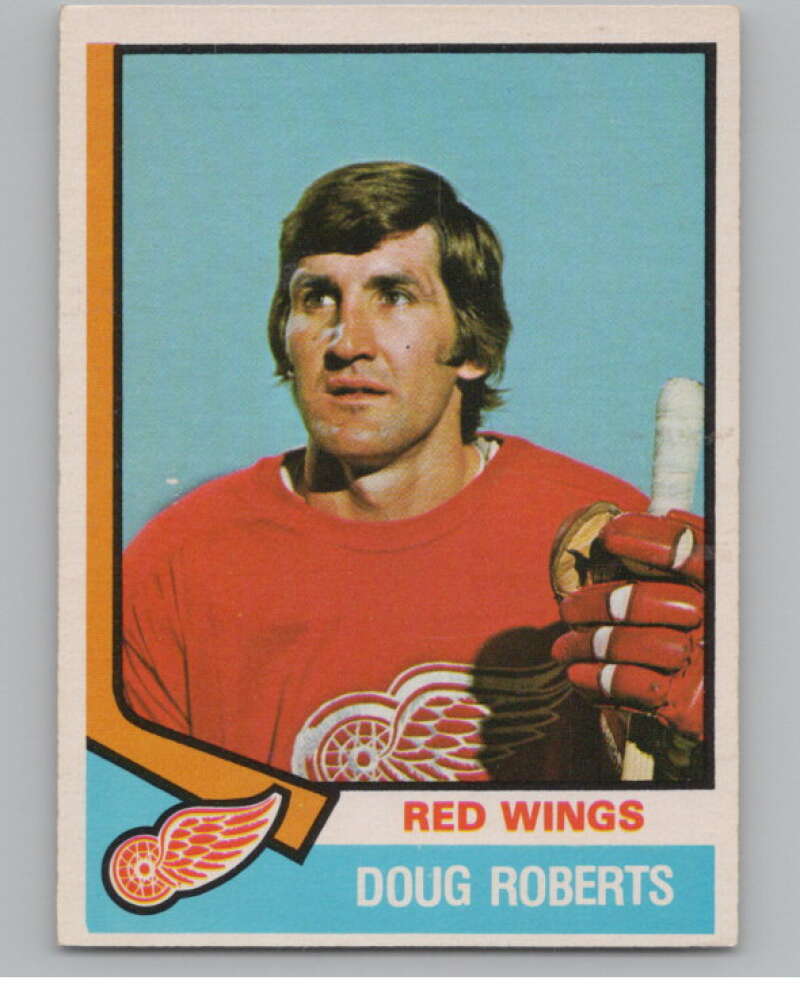 1974-75 O-Pee-Chee #312 Doug Roberts  Detroit Red Wings  V103799 Image 1