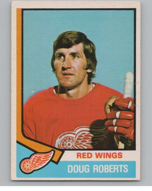 1974-75 O-Pee-Chee #312 Doug Roberts  Detroit Red Wings  V103799 Image 1